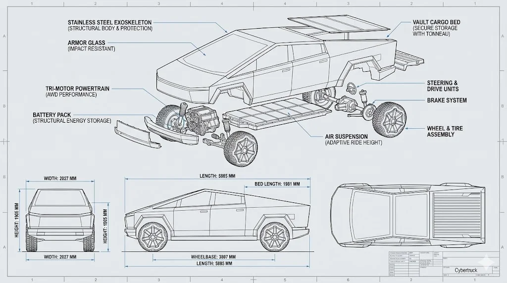 Automotive Technical Drawing Creation