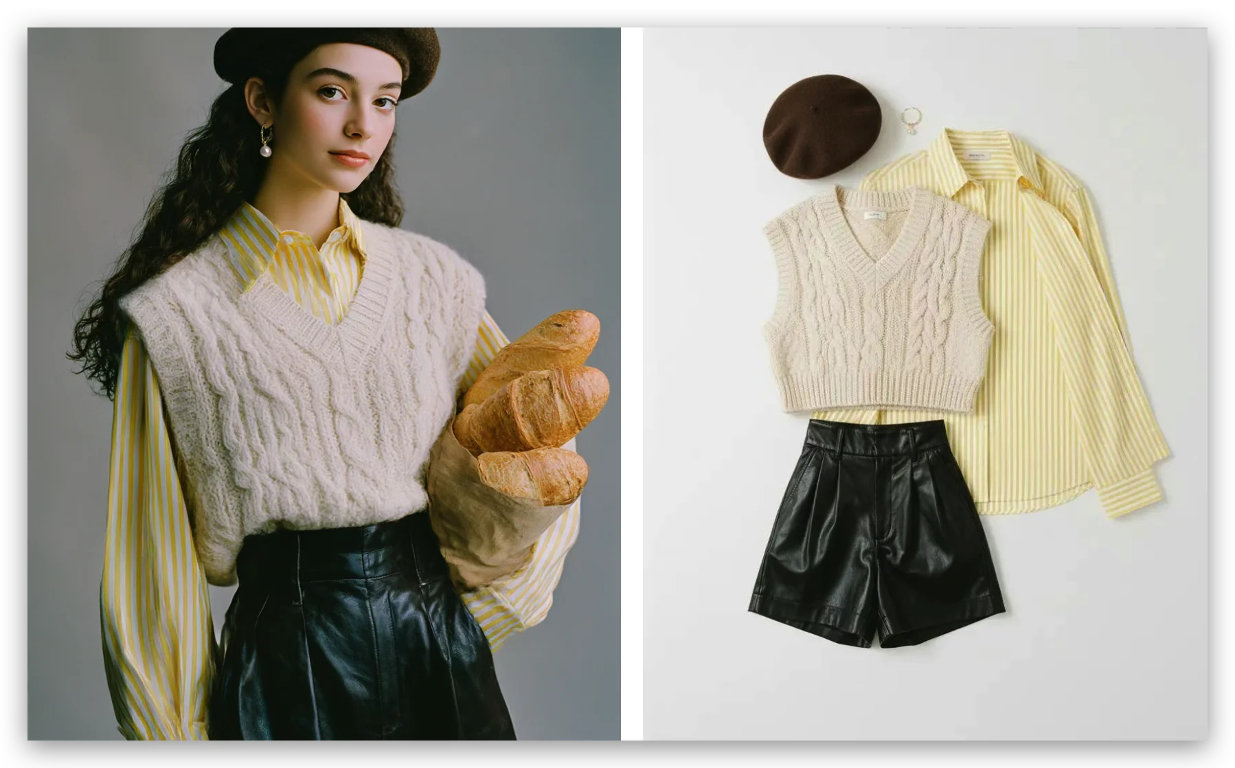 Clothing Flat Lay Display Images