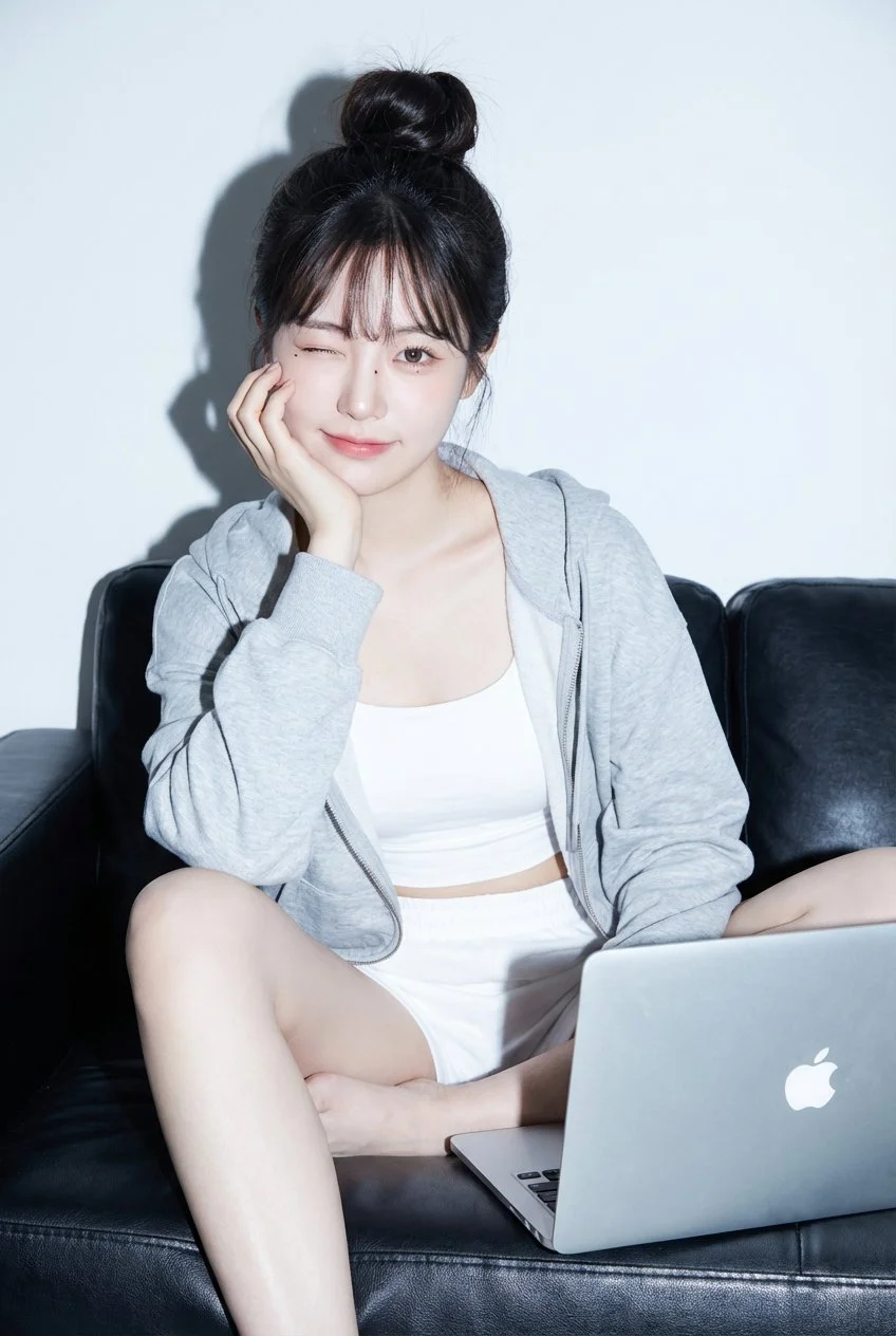 East Asian Social Media Style Character Portraits