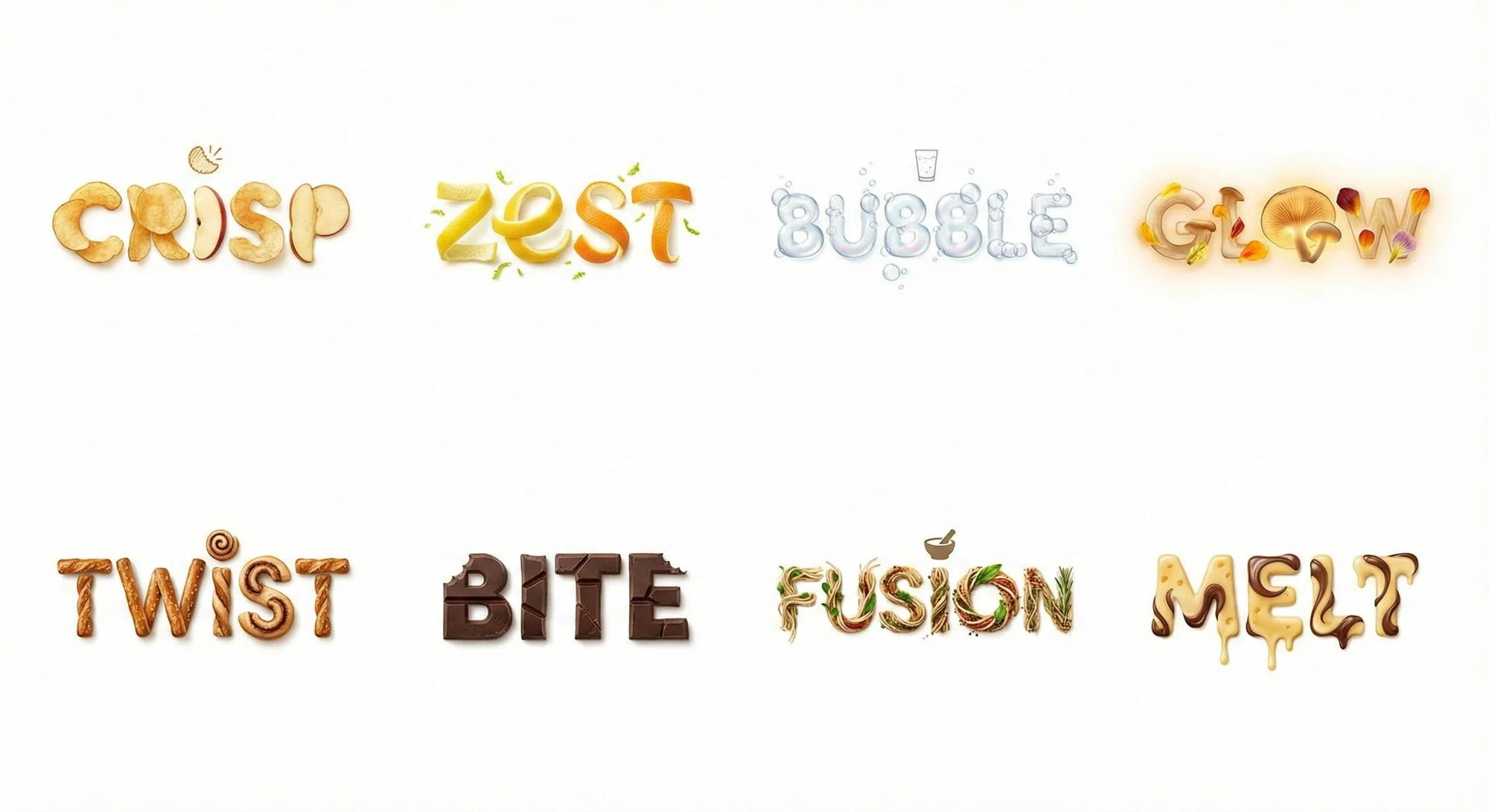 Food-themed Logo Design Templates