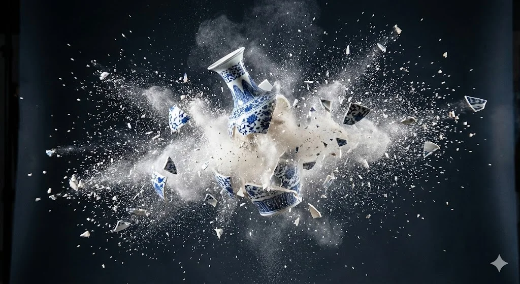 High-speed Photography of Material Fracture Dynamics