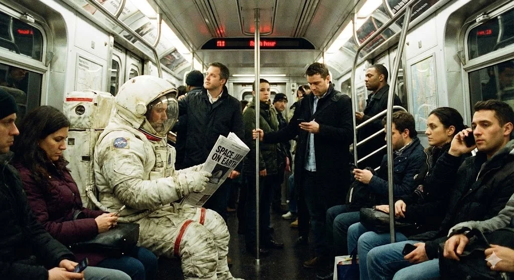 Imaginative Contrast Scene Creation