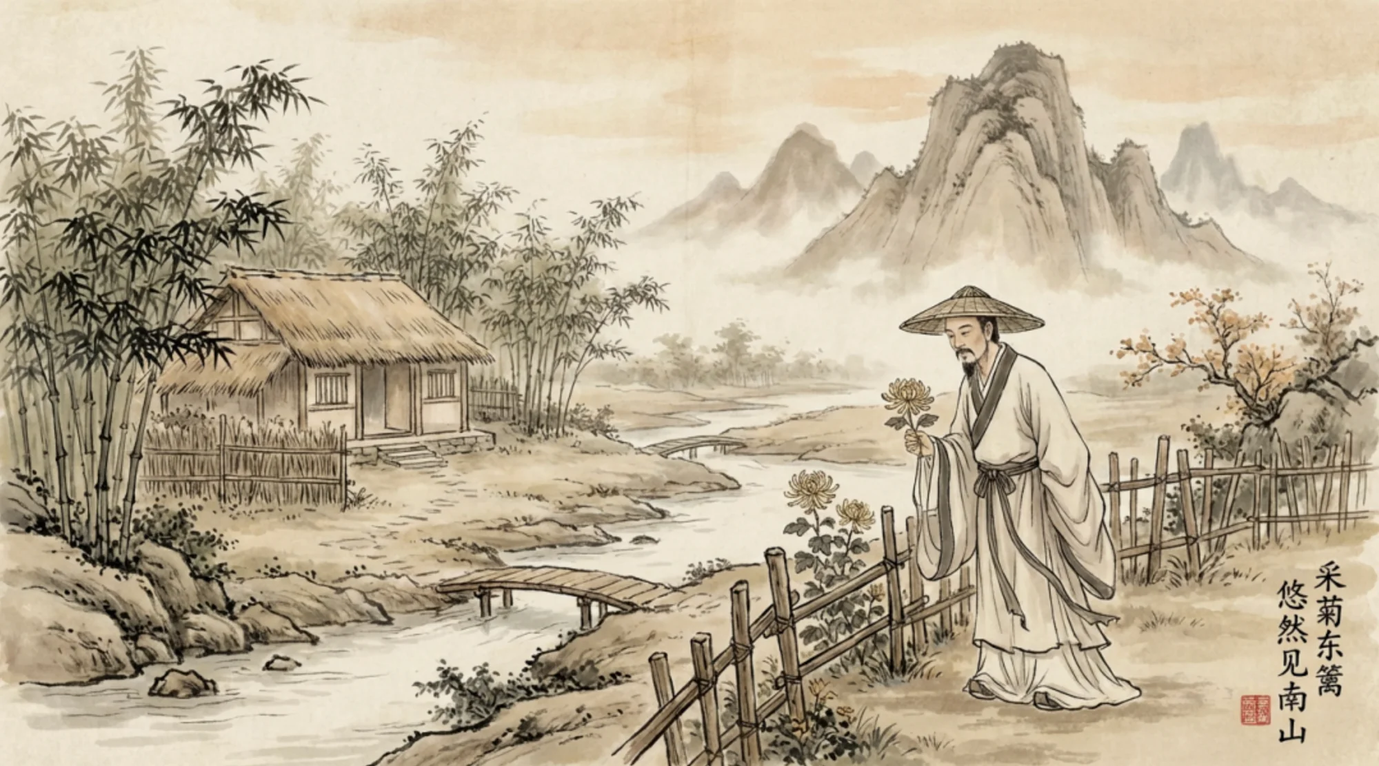 Poetry Illustration Scenes